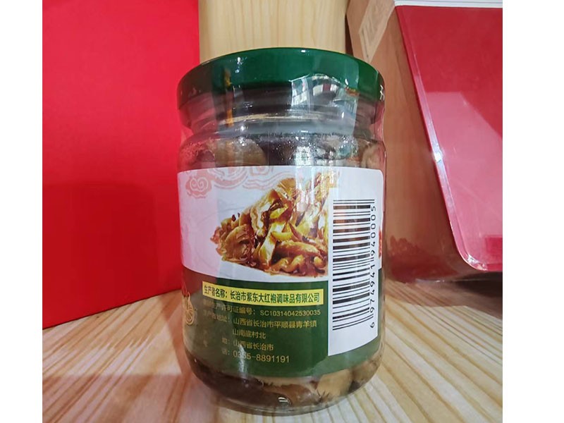 平顺百素珍原味香辣香菇丝特产