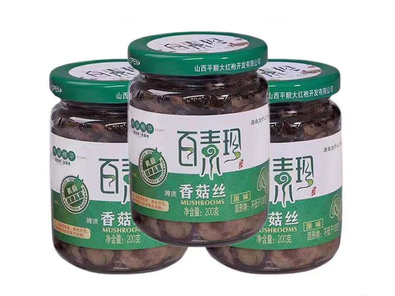 平顺百素珍原味香辣香菇丝特产