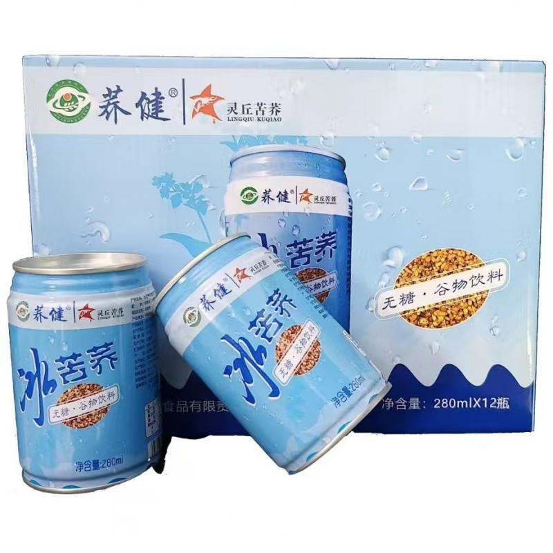 灵丘原产地苦荞饮料，无糖更健康，控糖人群放心喝~
