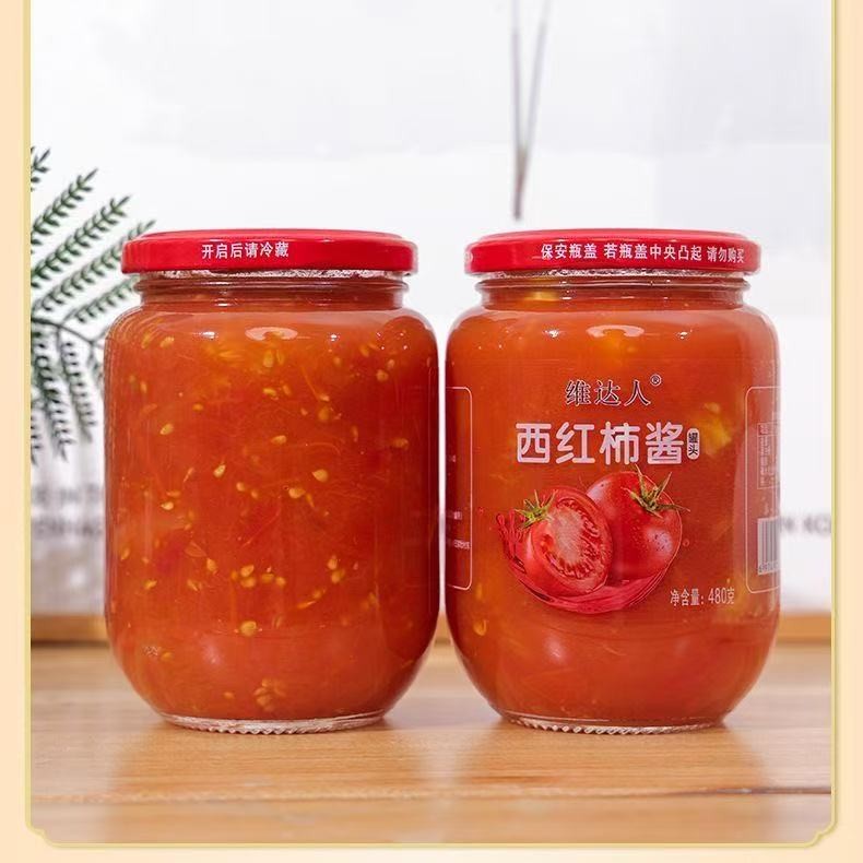 山西特产西红柿酱罐头