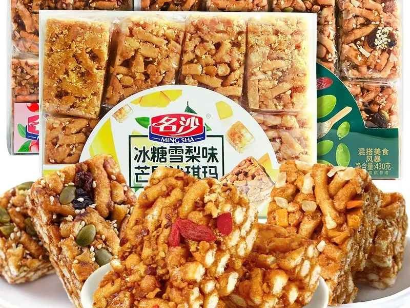 【名沙】沙琪玛松软香甜0负担经济实惠430g  