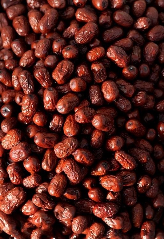 山西吕梁黄河滩枣500g 精选大果核小肉厚 自然晾晒免洗即食红枣