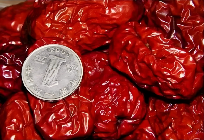 山西吕梁黄河滩枣500g 精选大果核小肉厚 自然晾晒免洗即食红枣