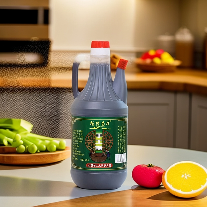柏洼古井富锶手工醋100%纯粮纯粮酿造健康风味调味无添加0添加