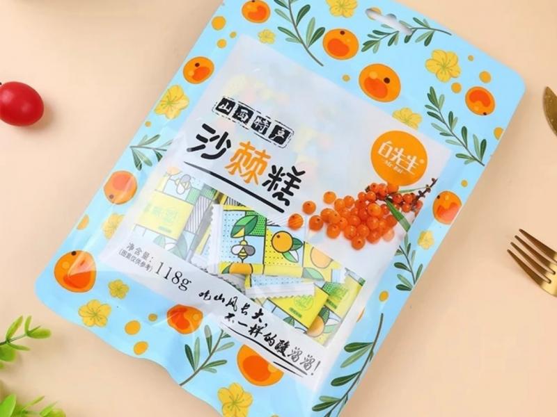 【仅御东地区销售】【白先生】沙棘果糕纯天然鲜甜酸爽118g/袋