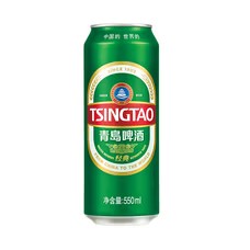 青岛啤酒（TsingTao）经典拉格 550ml*12罐 加量不加价 整箱装