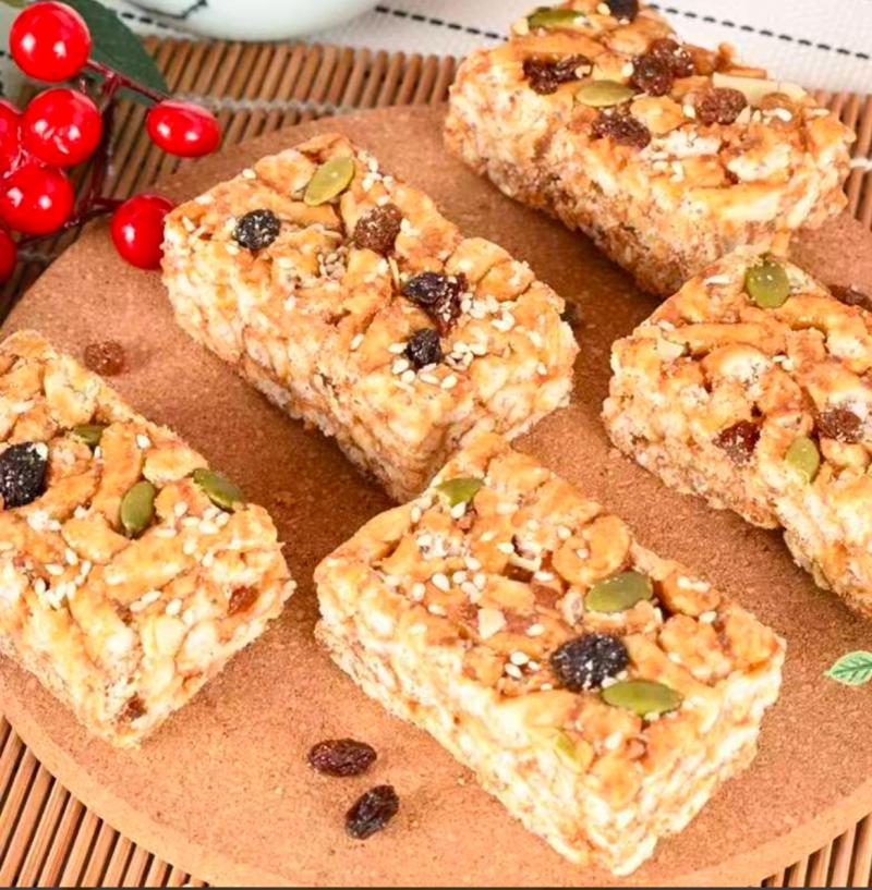 ［名沙］黑糖沙琪玛原料双优黑糖精选坚果低糖酥脆营养健康一盒303g