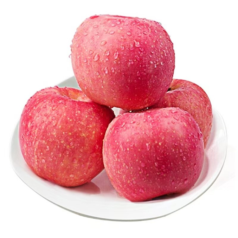 山西运城临猗红富士苹果 脆甜多汁 产地直销