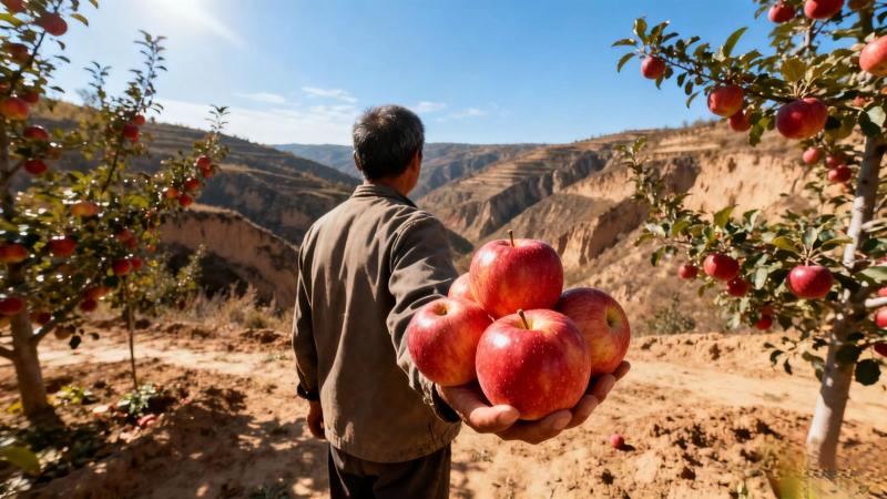 【沁醴·苹安记】黄土高原冰糖心苹果