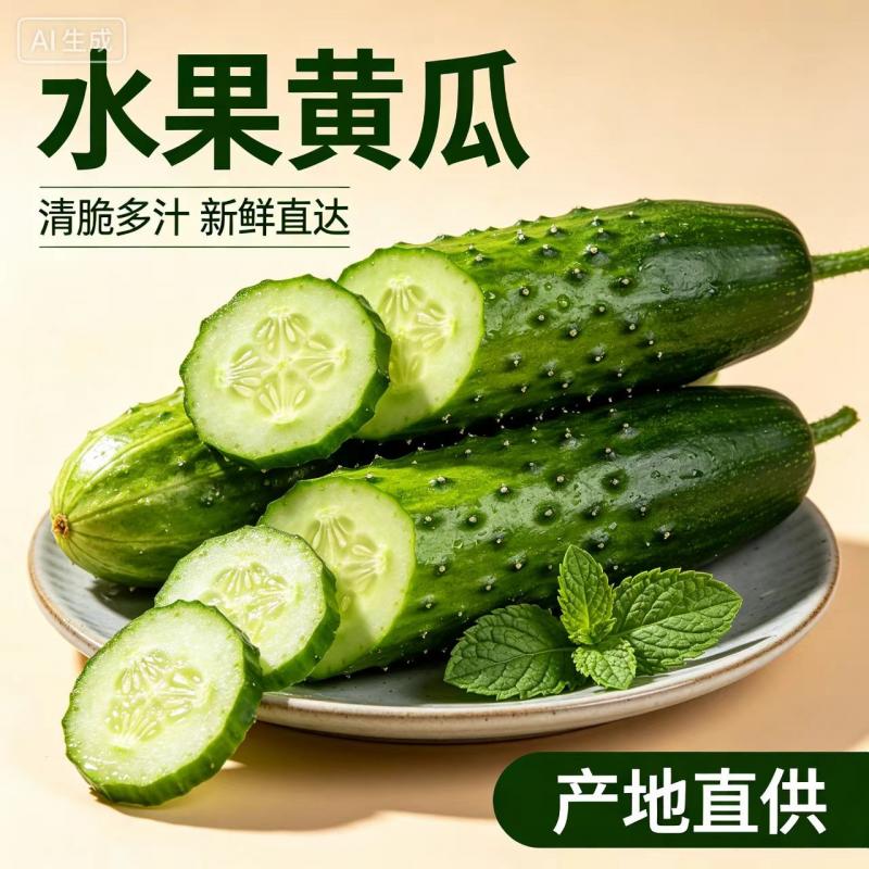 新鲜水果小黄瓜 脆嫩回甘 全家爱吃