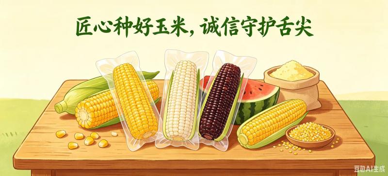无公害有机农家鲜玉米 