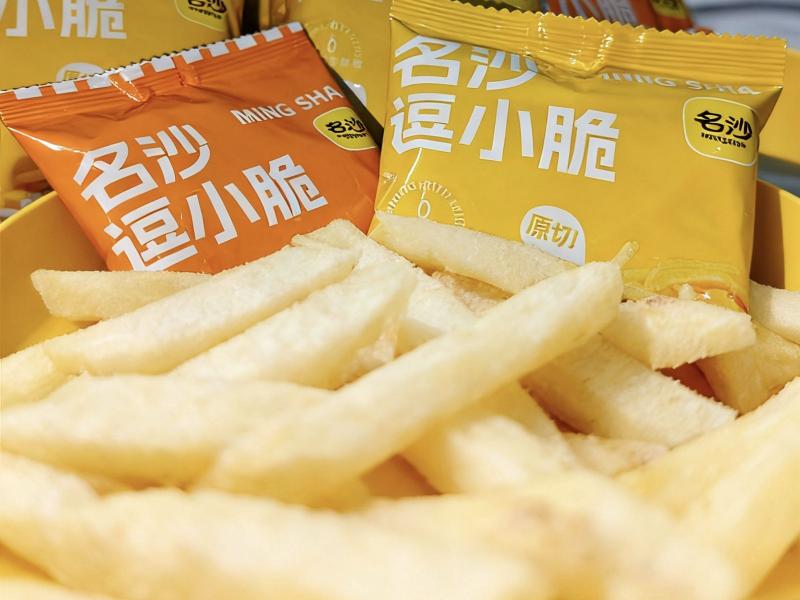  山西名沙食品 名沙逗小脆原味薯条 低盐轻卡+锁鲜脆感 20g/独立装