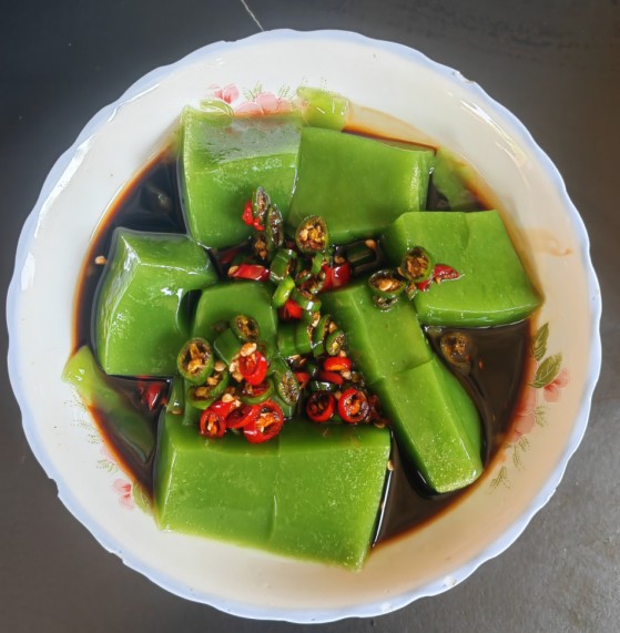  龙洞桥 观音豆腐 非遗特色 天然翠凉粉 