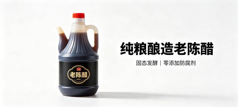 正宗山西老陈醋，纯粮食酿造，无添加防腐剂